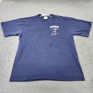 Vintage Houston Astros Shirt Mens XL Blue MLB Baseball Craig Biggio JOY Athletic